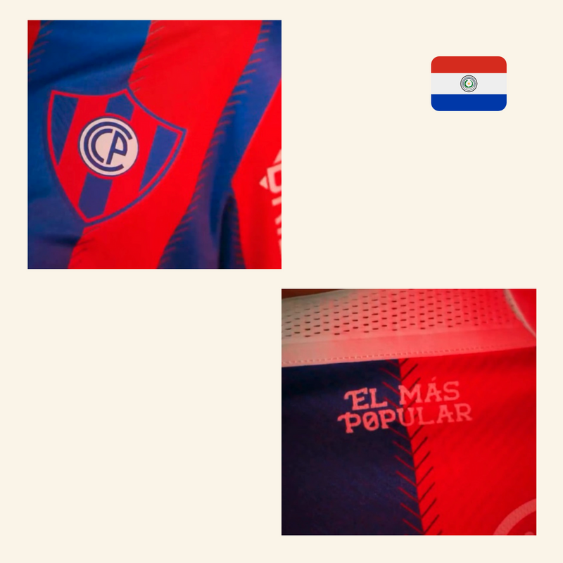 Cerro Porteño's Camiseta 2024 "HOME"