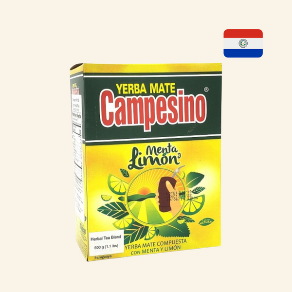 Campesino Yerba Mate - Sabor Menta y Limon